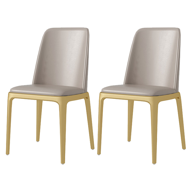 Nordic 1/2/5/7 Pieces Dining Set Sintered Stone Dining Table Set with Leather Chairs