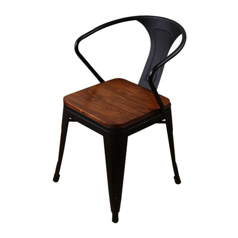 Industrial 1/2/5/7 Pieces Dining Set Solid Wood Dining Table Set for Home