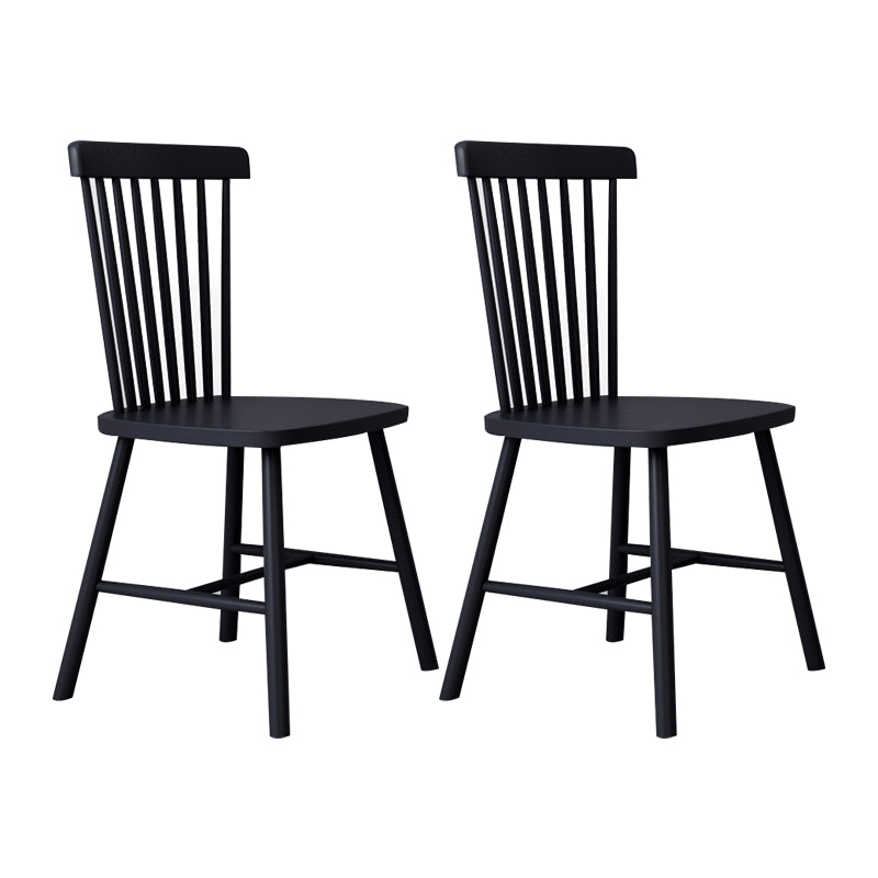 Sillas de comedor estilo moderno Sillas de cocina sin brazos con patas de madera