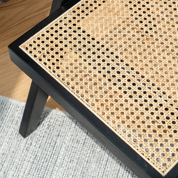 Sillas de comedor de estilo tradicional, silla con respaldo abierto y brazo de cocina con patas de madera