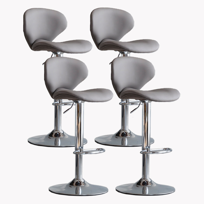 Modern Style Bar Chair with Adjustable Height Swivel for Restaurant Bar