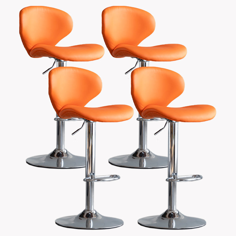 Modern Style Bar Chair with Adjustable Height Swivel for Restaurant Bar