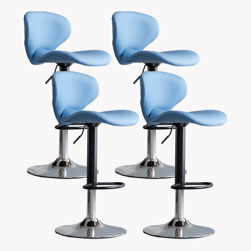 Modern Style Bar Chair with Adjustable Height Swivel for Restaurant Bar