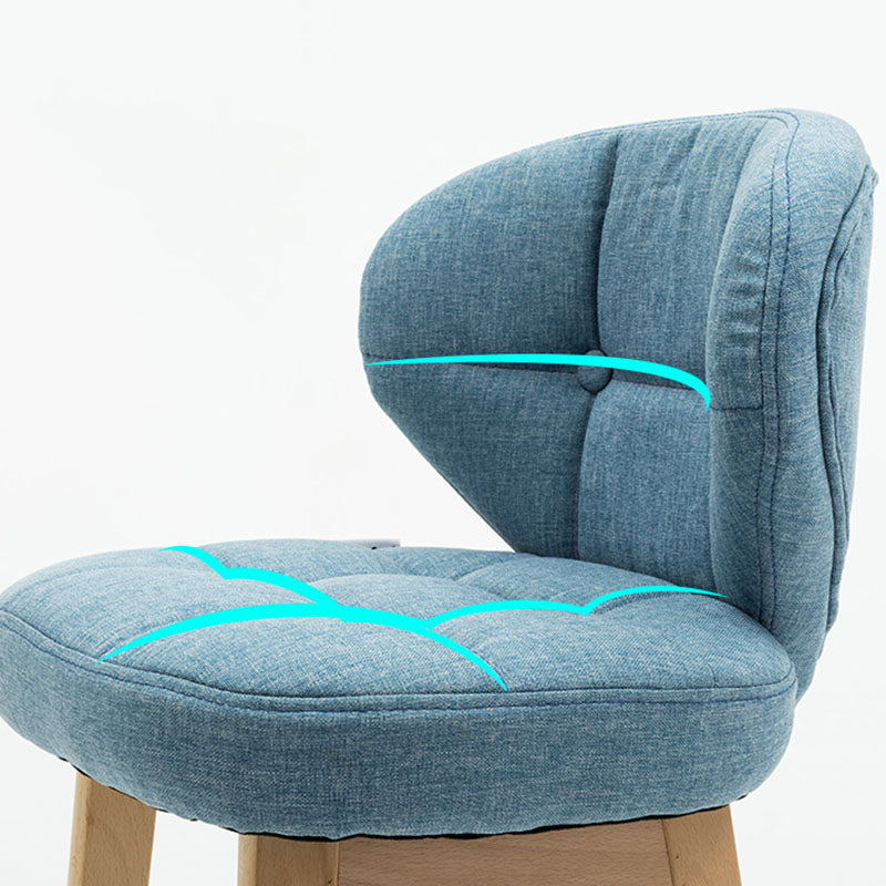 Taburete de mostrador de asiento cuadrado de madera de estilo escandinavo para barras cuadradas para bar de cocina
