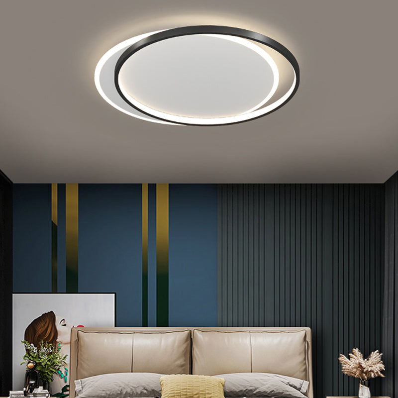 Luminaires de plafond de simplicité de lumière montée par plafond de LED pour la salle à manger de salon