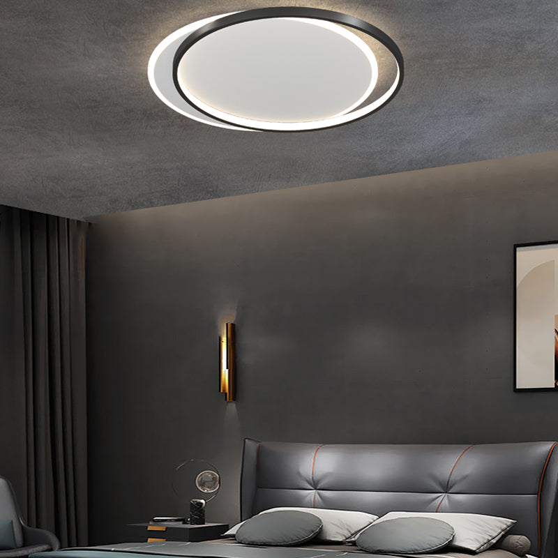 Luminaires de plafond de simplicité de lumière montée par plafond de LED pour la salle à manger de salon