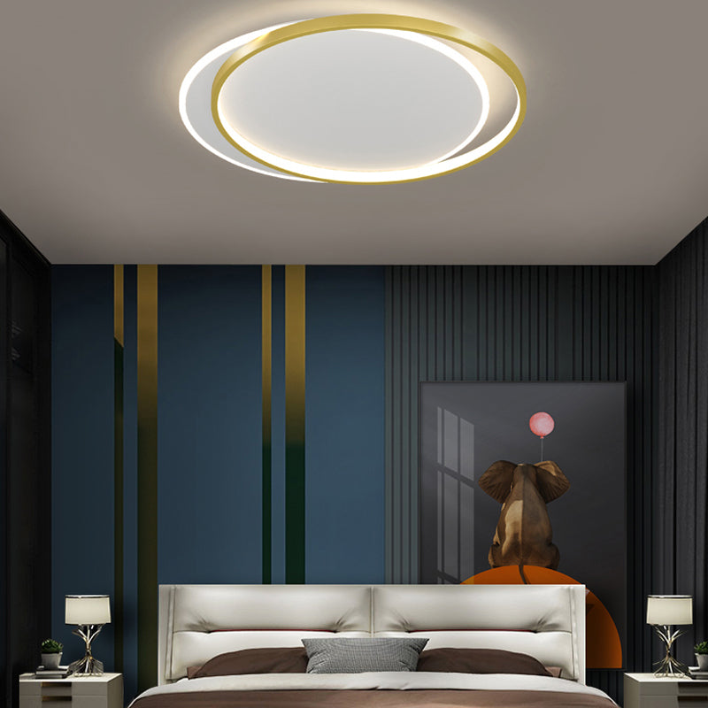 Luminaires de plafond de simplicité de lumière montée par plafond de LED pour la salle à manger de salon