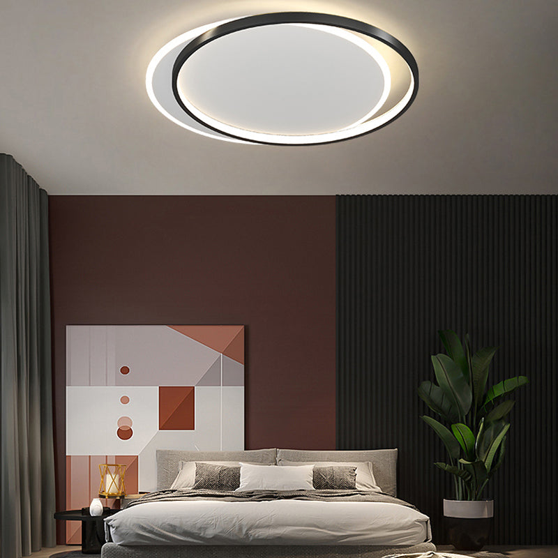 Luminaires de plafond de simplicité de lumière montée par plafond de LED pour la salle à manger de salon