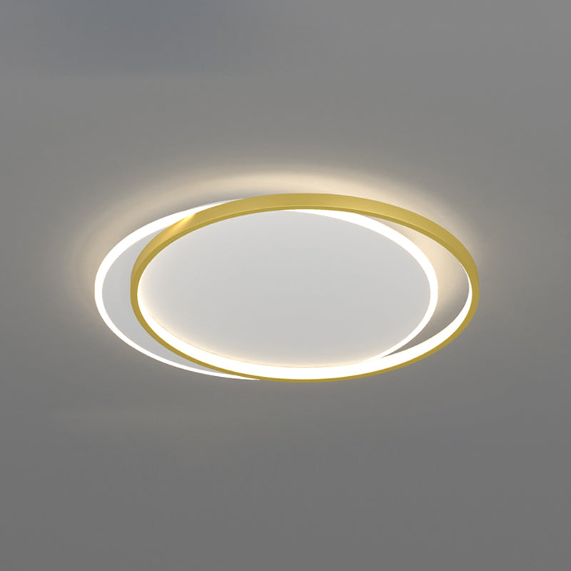 Luminaires de plafond de simplicité de lumière montée par plafond de LED pour la salle à manger de salon