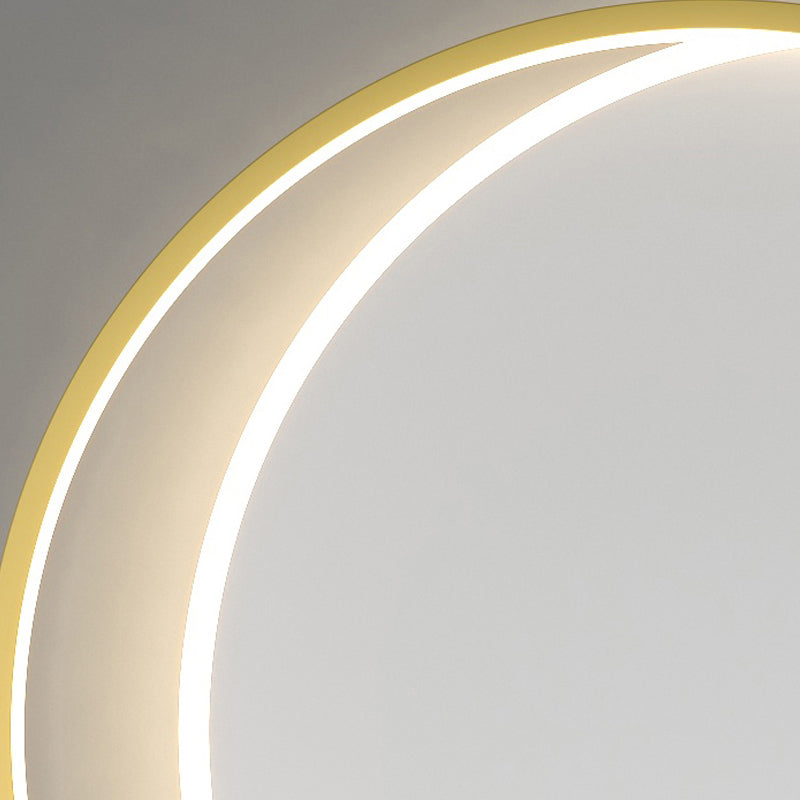 Luminaires de plafond de simplicité de lumière montée par plafond de LED pour la salle à manger de salon