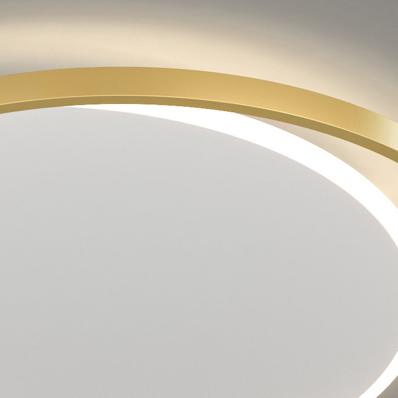 Luminaires de plafond de simplicité de lumière montée par plafond de LED pour la salle à manger de salon