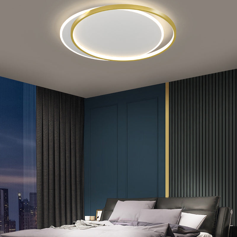 Luminaires de plafond de simplicité de lumière montée par plafond de LED pour la salle à manger de salon