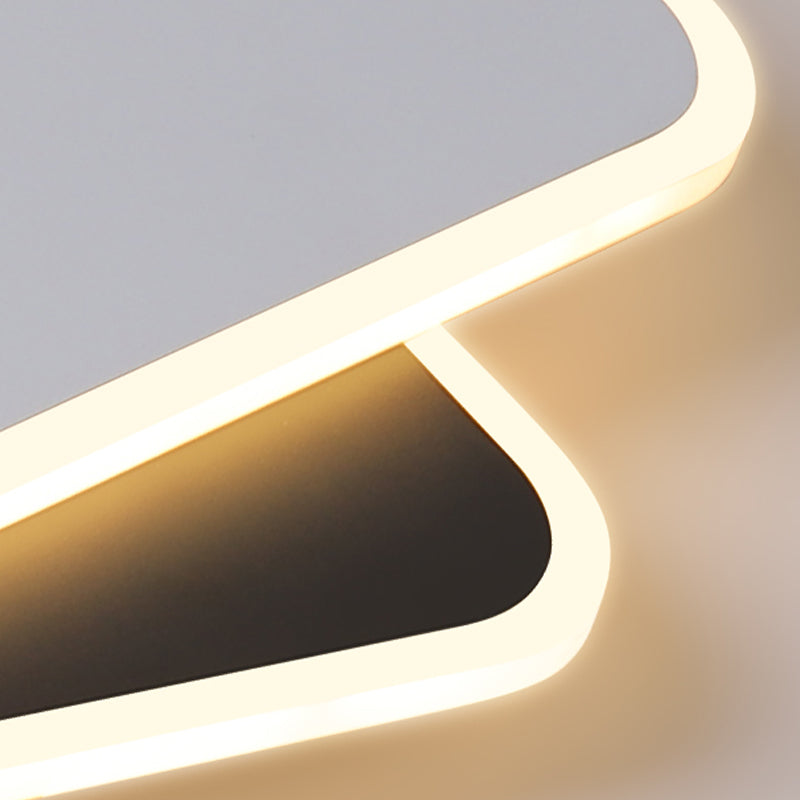 Luminaires de plafond encastrés contemporains à LED pour salon