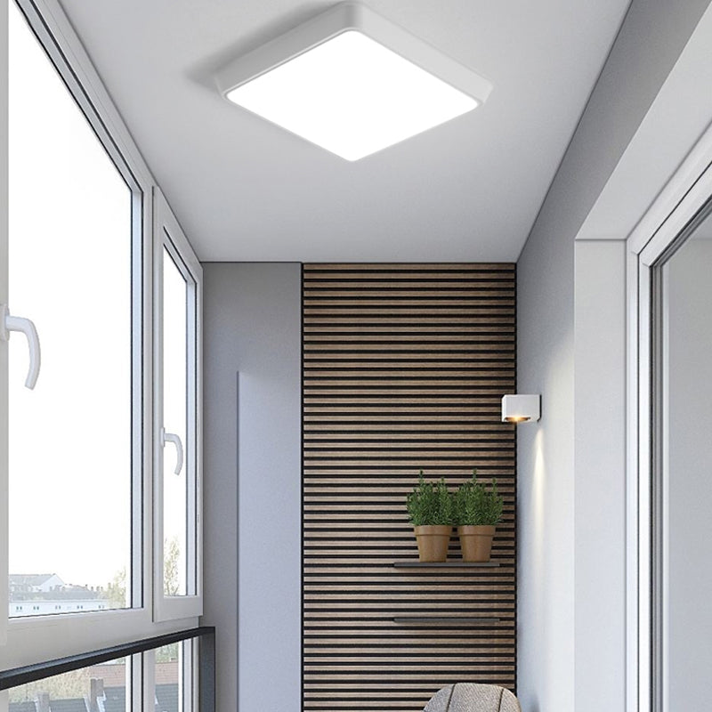 Luminaires de plafond encastrés contemporains de lumière montée par plafond de LED blanche pour le salon