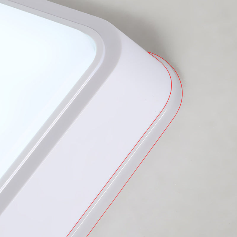 Luminaires de plafond encastrés contemporains de lumière montée par plafond de LED blanche pour le salon