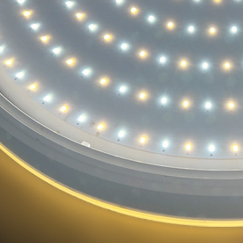 Luminaires de plafond encastrés contemporains de lumière montée par plafond de LED blanche pour le salon
