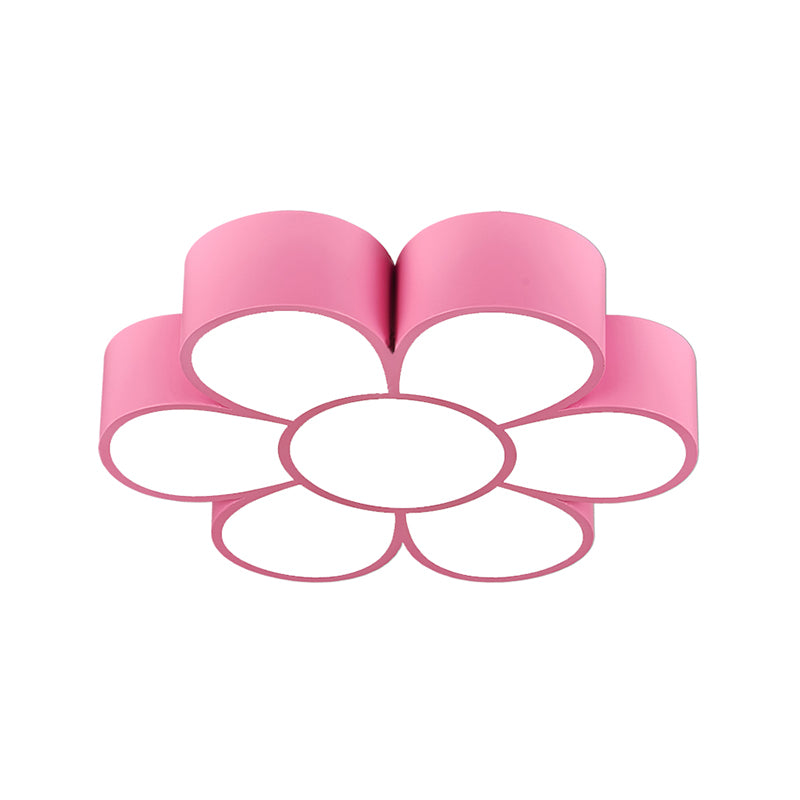 Blume LED Hängende Leuchte Cartoon Metall Klassenzimmer Deckenheizlampe