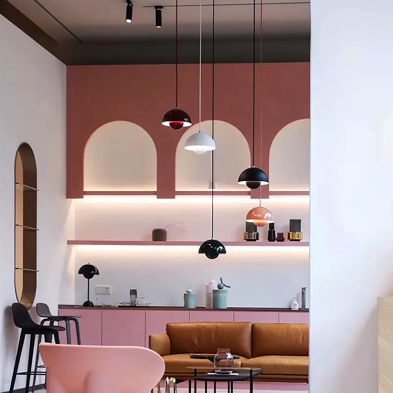 Lumière suspendue contemporaine Round Shape Pendante Lightture pour salle à manger Coffee Shop