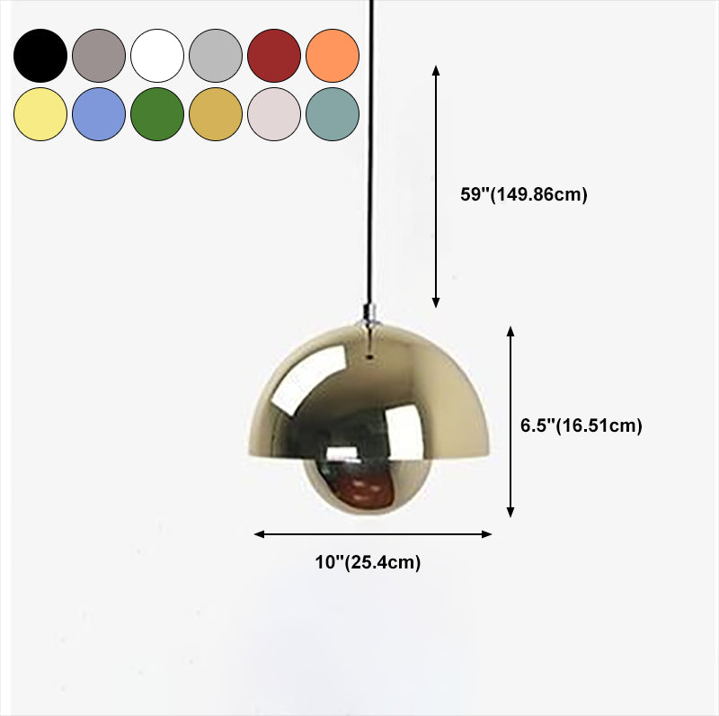 Lumière suspendue contemporaine Round Shape Pendante Lightture pour salle à manger Coffee Shop