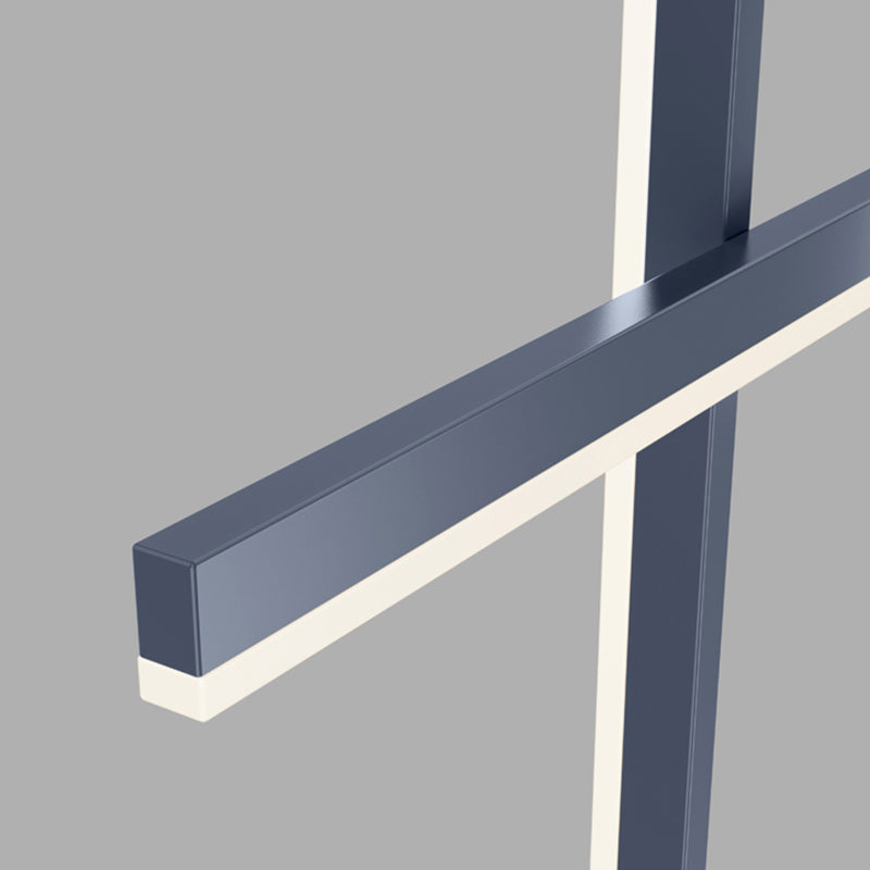 3-Light Linear Island Light Fixture Simplicity Metal Pendant Light for Dining Room