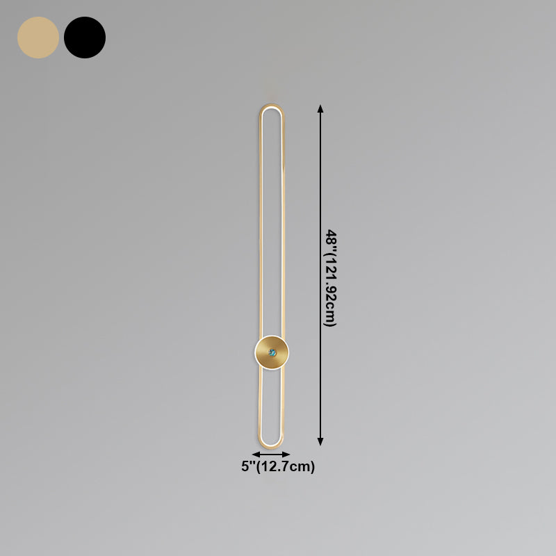 Einfache Wandhalterung Licht moderner Stil Schlafzimmer Nacht LED LED Wandleuchte Leuchte