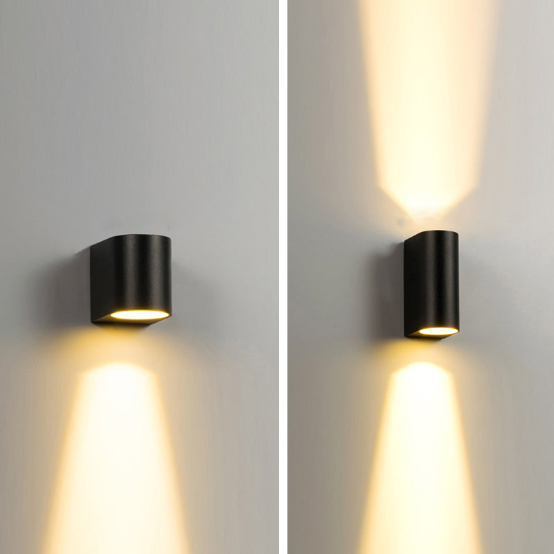 Luz de montaje de pared simple de estilo moderno Corredor al aire libre LED LIGHTURA