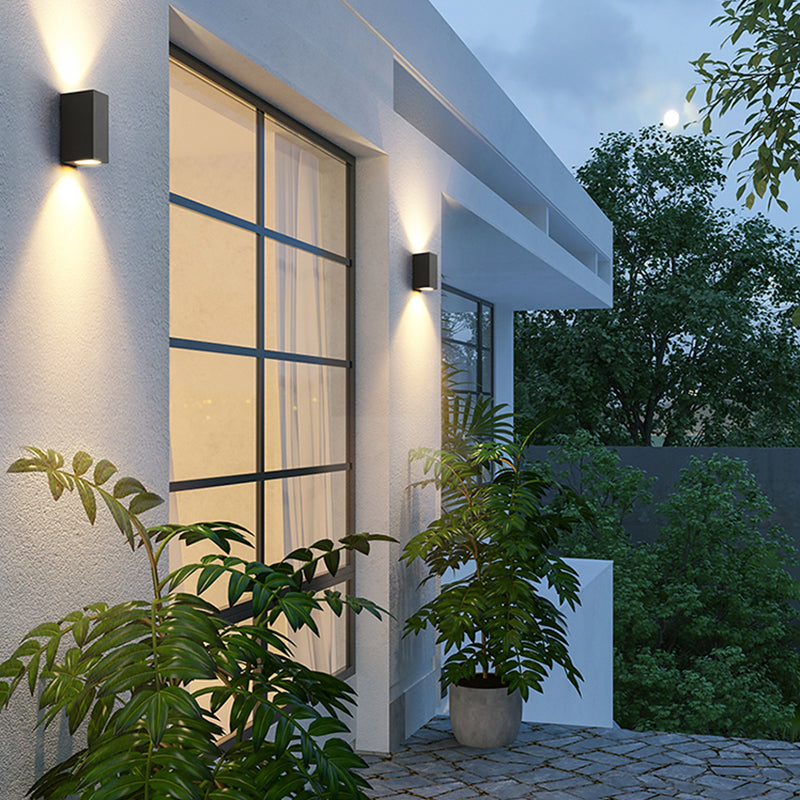 Einfache Wandmontage Licht Moderner Stil Outdoor -Korridor LED Wandleuchte Leuchte