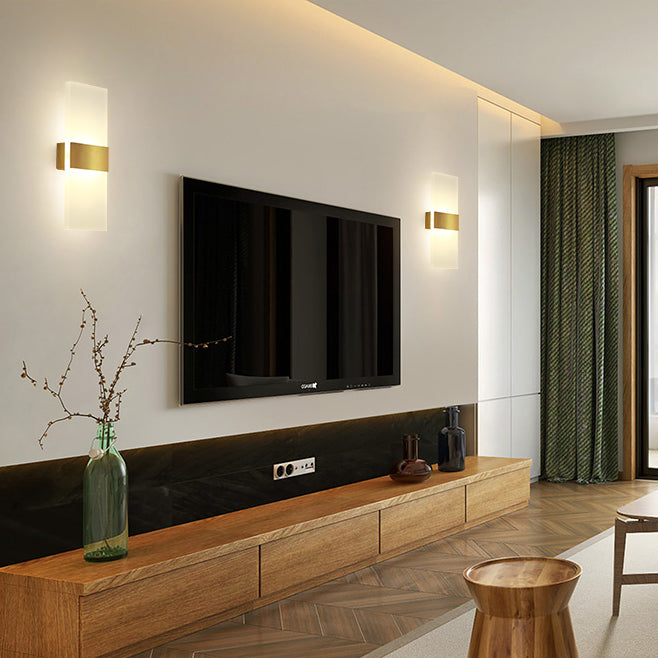 Nordische moderne Wandhalterung Leichte LED -Wandleuchte Lampenvorrichtung für Schlafzimmer
