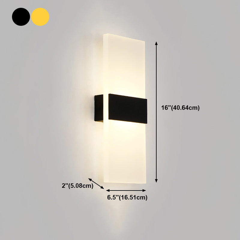 Nordische moderne Wandhalterung Leichte LED -Wandleuchte Lampenvorrichtung für Schlafzimmer