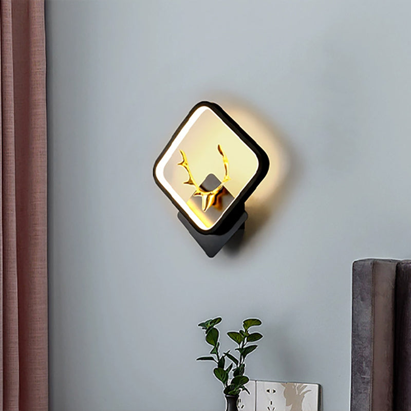 Nordic moderne Mall Mount LED LED simple Mur Wall Sconce lampe pour le salon
