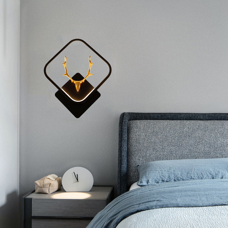 Nordic moderne Mall Mount LED LED simple Mur Wall Sconce lampe pour le salon