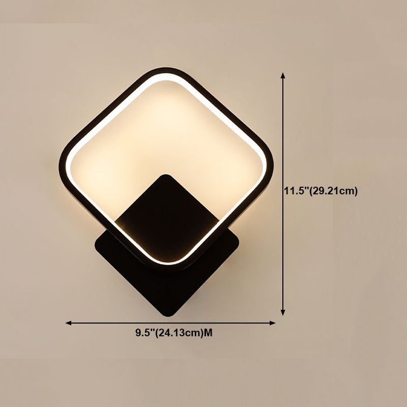 Nordic moderne Mall Mount LED LED simple Mur Wall Sconce lampe pour le salon