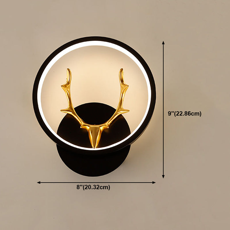 Nordic moderne Mall Mount LED LED simple Mur Wall Sconce lampe pour le salon