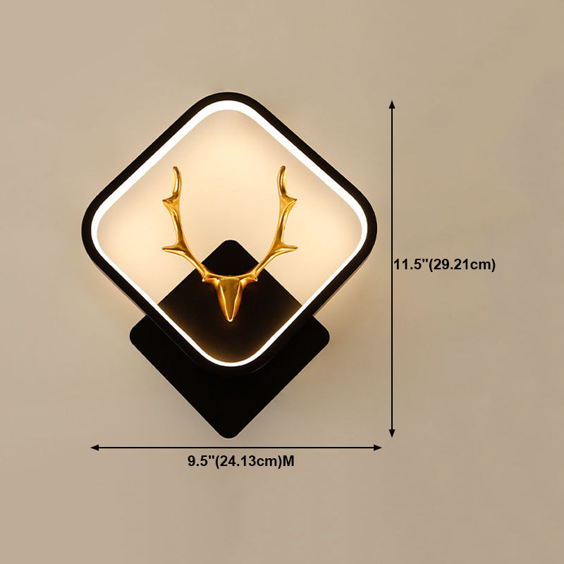 Nordic moderne Mall Mount LED LED simple Mur Wall Sconce lampe pour le salon