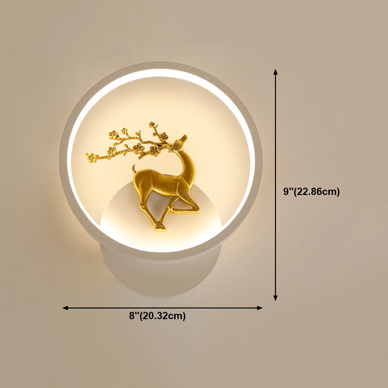 Nordic moderne Mall Mount LED LED simple Mur Wall Sconce lampe pour le salon