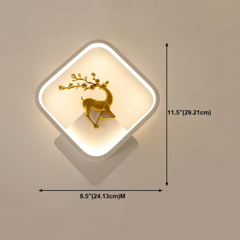 Nordic moderne Mall Mount LED LED simple Mur Wall Sconce lampe pour le salon