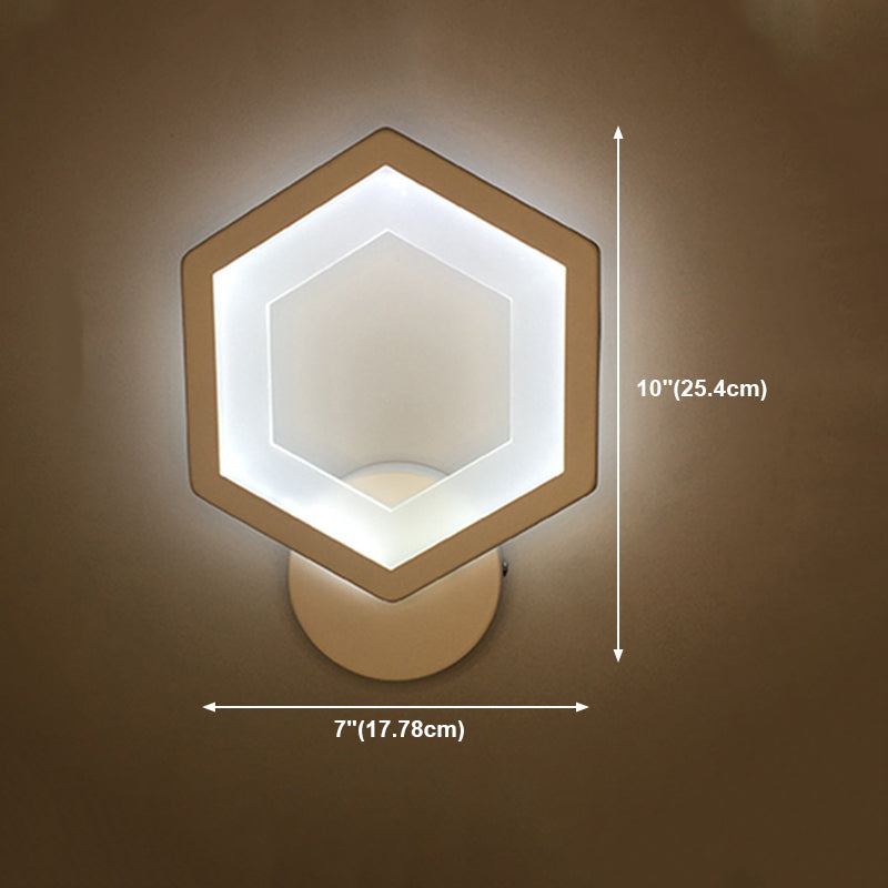 Nordic Wall Mount Light Modern Simple Wall Sconce Lamp Fixture for Living Room