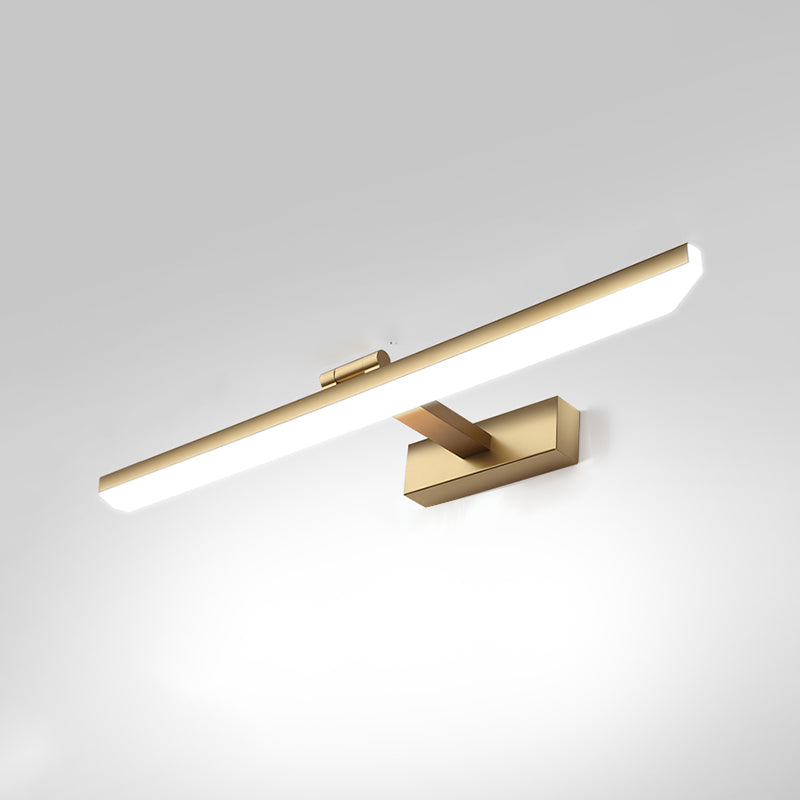 MODERNA SEMPLICE SEMPRE SPECCHIO LIGHT LAMPARE LAMPAGGIO LED METALE NORME PER BAGNI