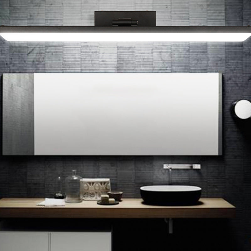 MODERNA SEMPLICE SEMPRE SPECCHIO LIGHT LAMPARE LAMPAGGIO LED METALE NORME PER BAGNI