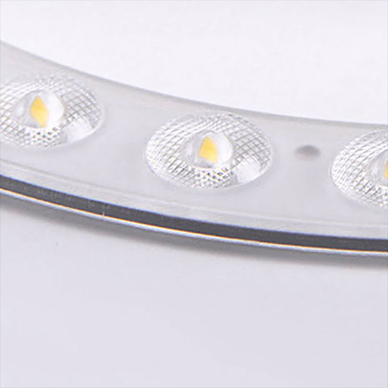 Lampada a ventola del soffitto in metallo nordico a 1 testa a monte semifulta lampada