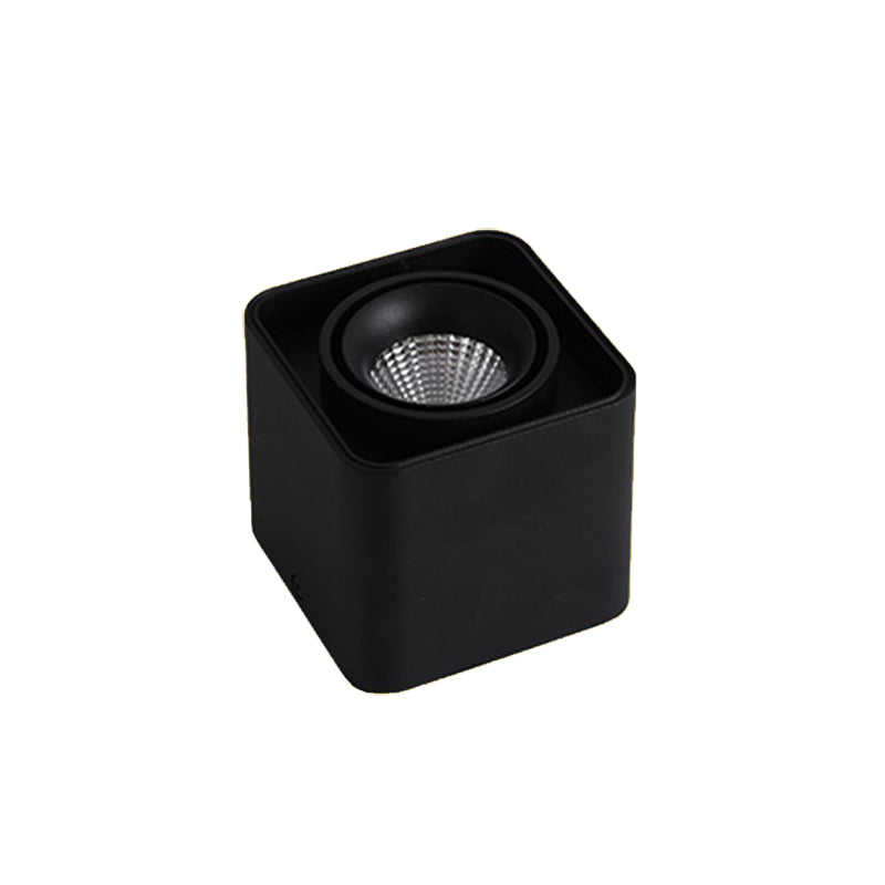 Geometry Shape LED Ceiling Lamp Modern Simple Style Aluminium Flush Mount for Aisle