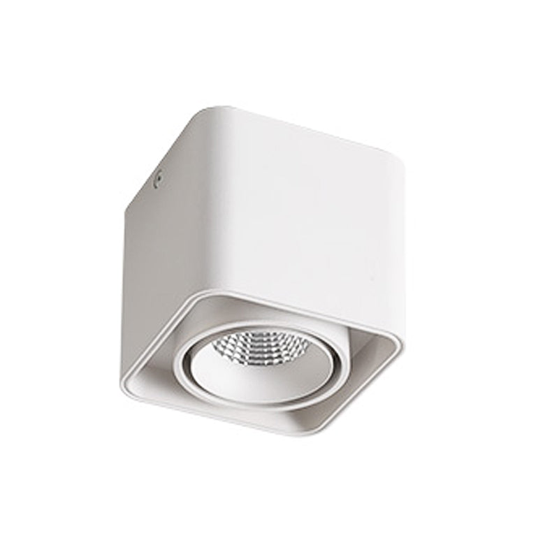 Geometry Shape LED Ceiling Lamp Modern Simple Style Aluminium Flush Mount for Aisle