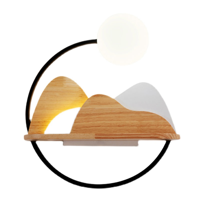 Schwarze Kugelleuchten Leuchten moderner Metall 2 Leuchten Wandmontagelampe