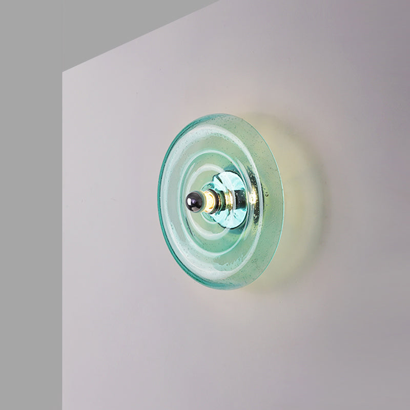 Lámparas de luz redonda lámpara de montaje en pared de estilo moderno 1