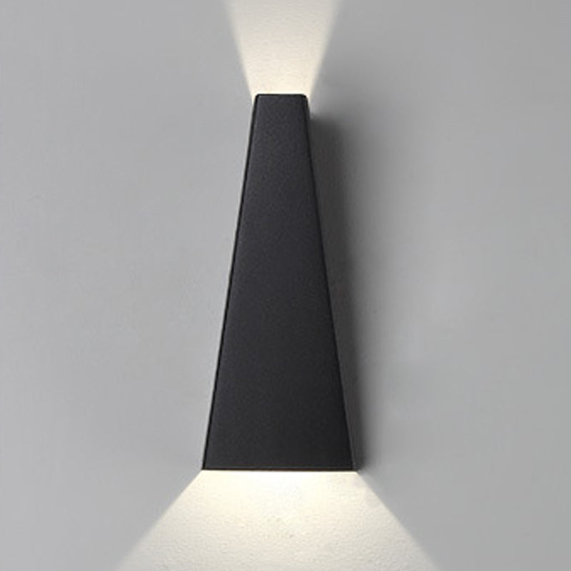 Éclairage mural en métal de forme géométrique moderne 2 lumières Éclairage mural