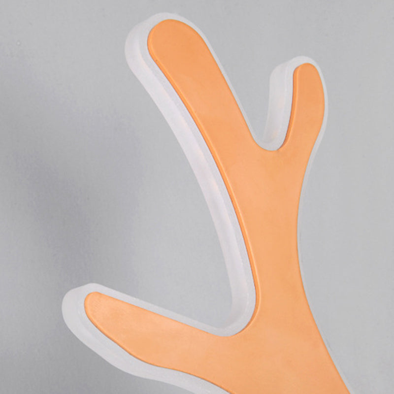 Éclairage mural en métal de forme unique