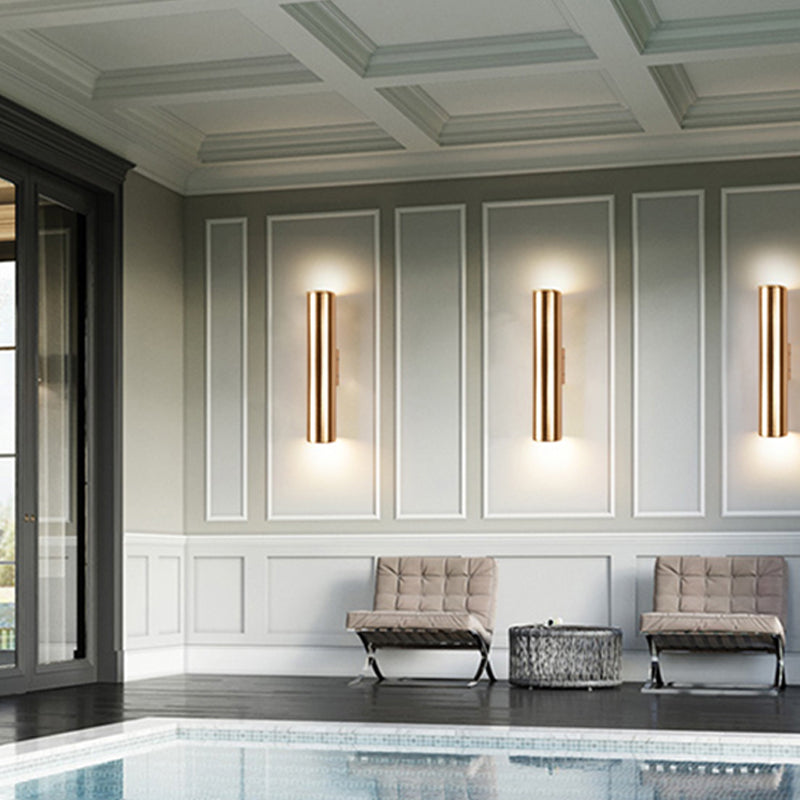 2 lumières Géométriques murales à luminosité