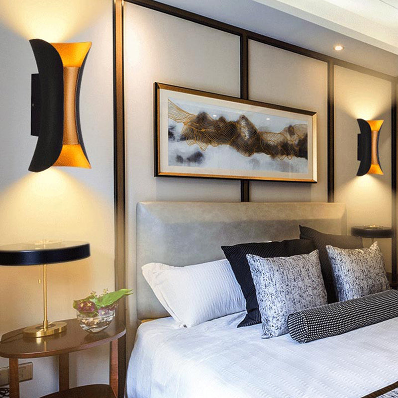 2 lumières Géométriques murales à luminosité