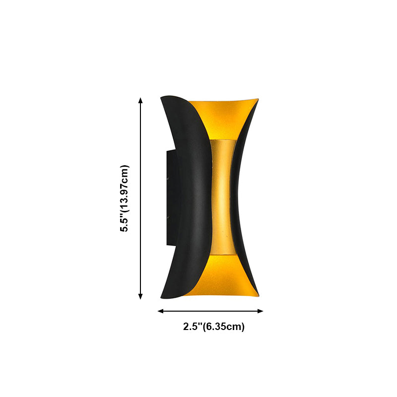 2 lumières Géométriques murales à luminosité