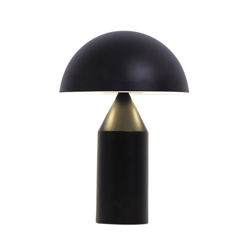 Metal Dome Night Table Lamps Modern Style 1 Light Table Light